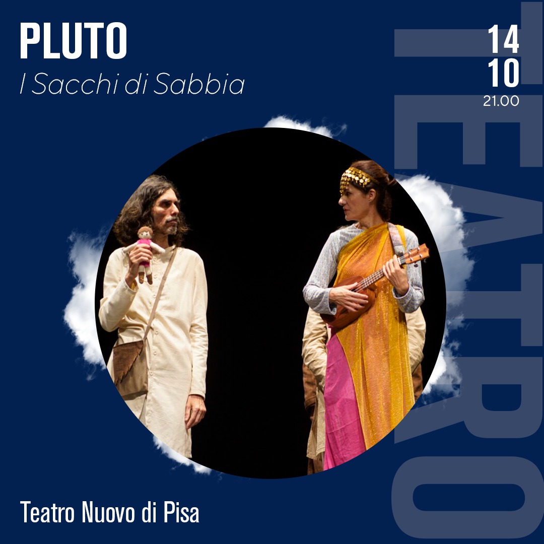 La stagione 2023/2024 del Teatro Nuovo riparte con Pluto dei Sacchi di Sabbia